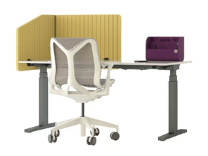 WRAP PERFORMANCE - Recycled plastic desktop partition _ IMPACT ACOUSTIC®